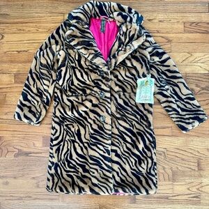 Aratta Statement Tiger Coat Women’s Size Small BRAND NEW WITH TAGS